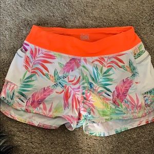 Athlete running shorts